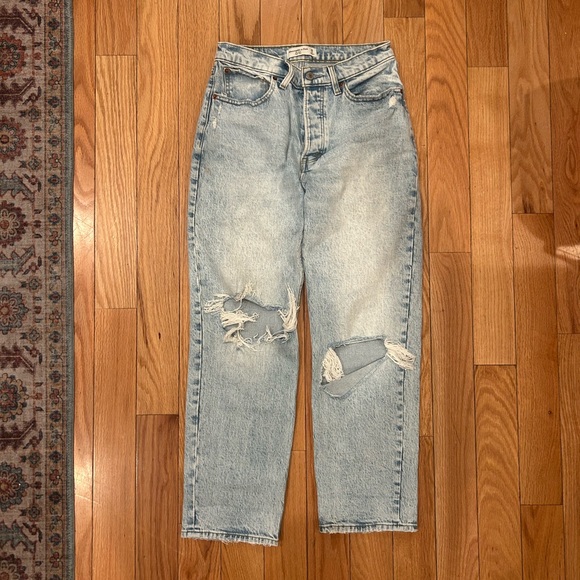 Abercrombie Dad High-Rise Jean - Picture 3 of 8